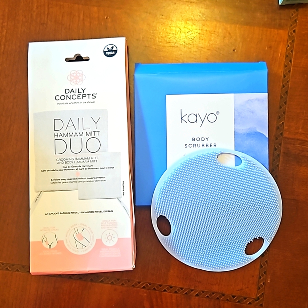Daily Hammam Mitt Duo & Kayo Body Scrubber